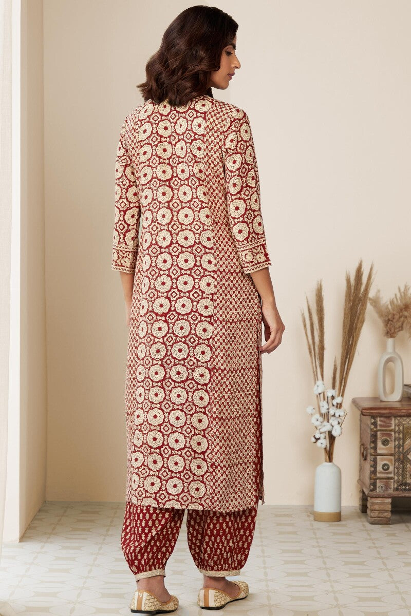 Sehra Seerat Bagru Kurta