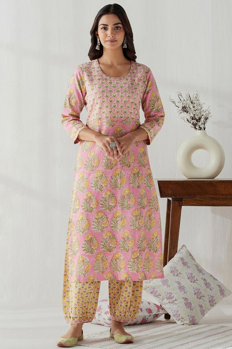 Gauhar Amira Sanganeri Kurta