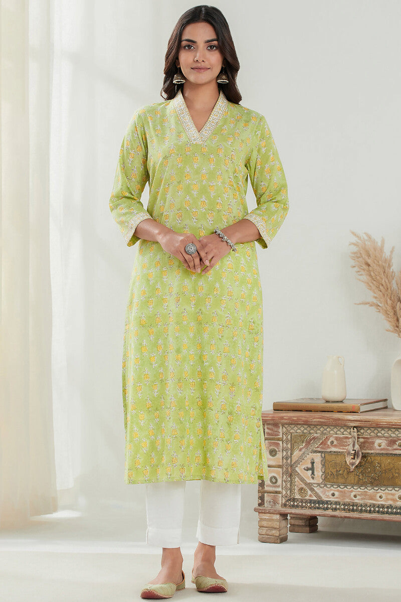 Gauhar Farah Sanganeri Kurta