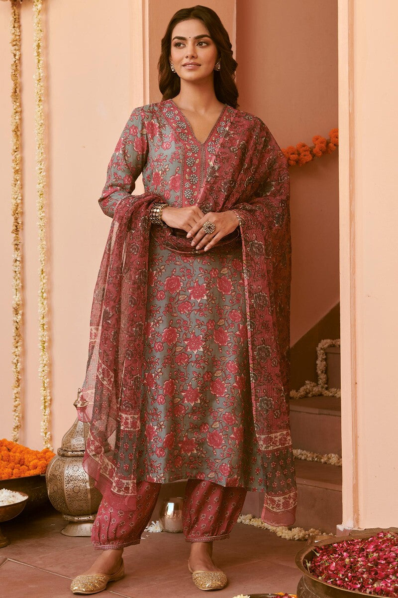 Nasrine Saba Sanganeri Dupatta