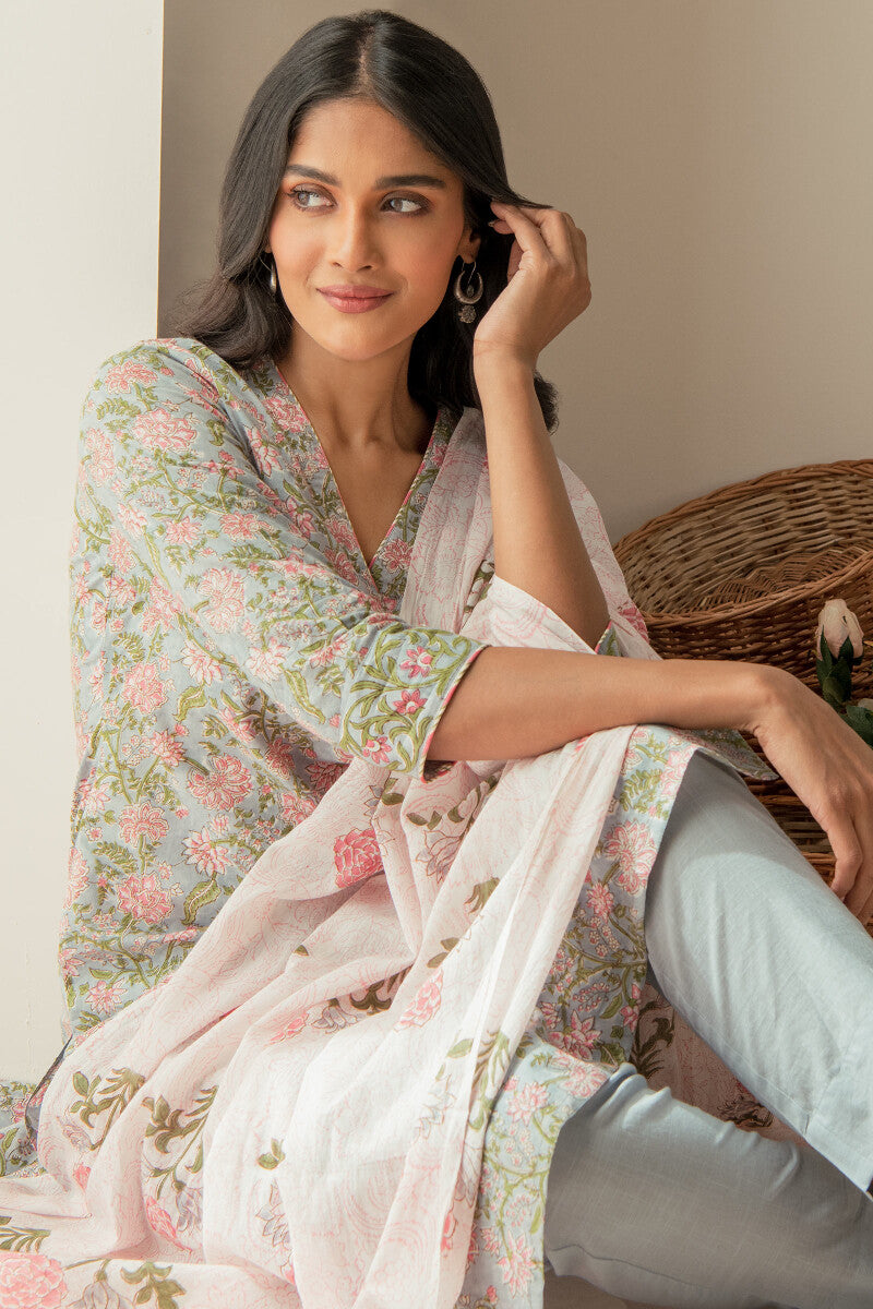 Nasrine Layla Sanganeri Dupatta