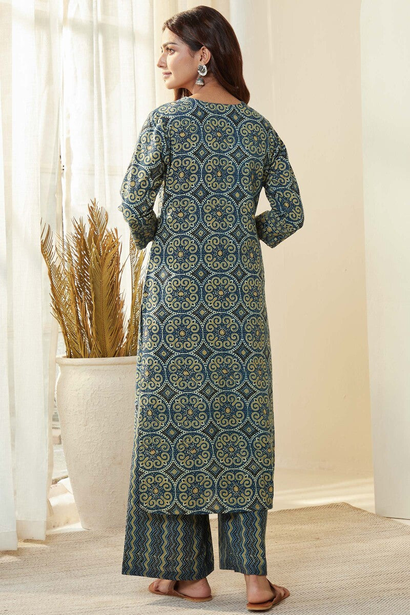 Firdaus Darya Ajrak Kurta