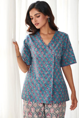 Gauhar Ruhani Sanganeri Loungewear Set