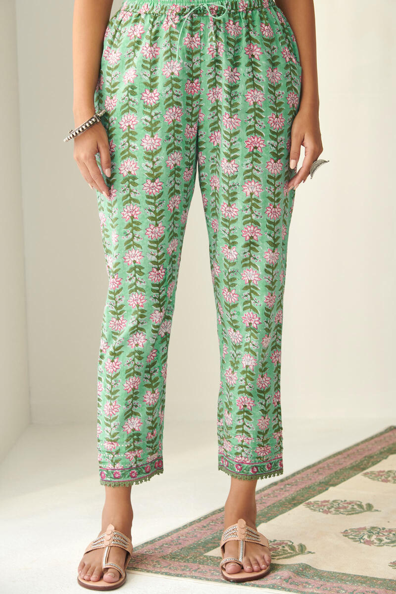 Nasrine Mehar Sanganeri Narrow Pants