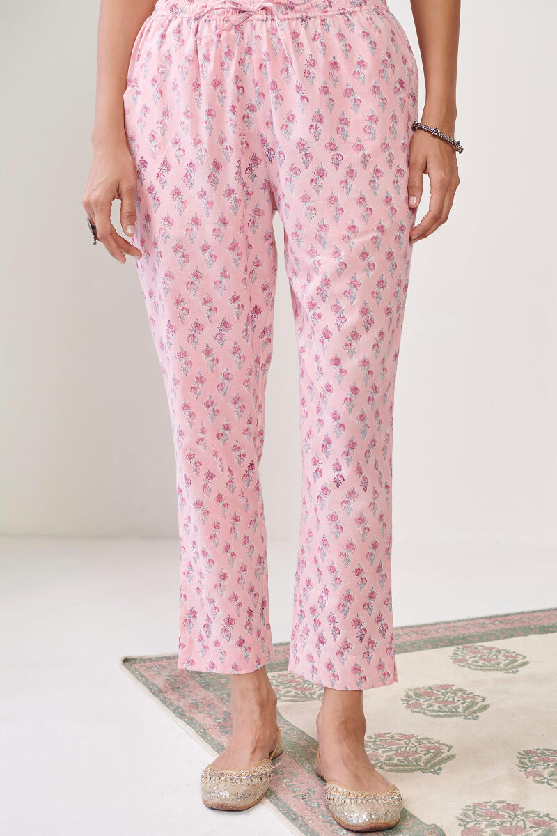 Gulbarg Rozinah Sanganeri Narrow Pants