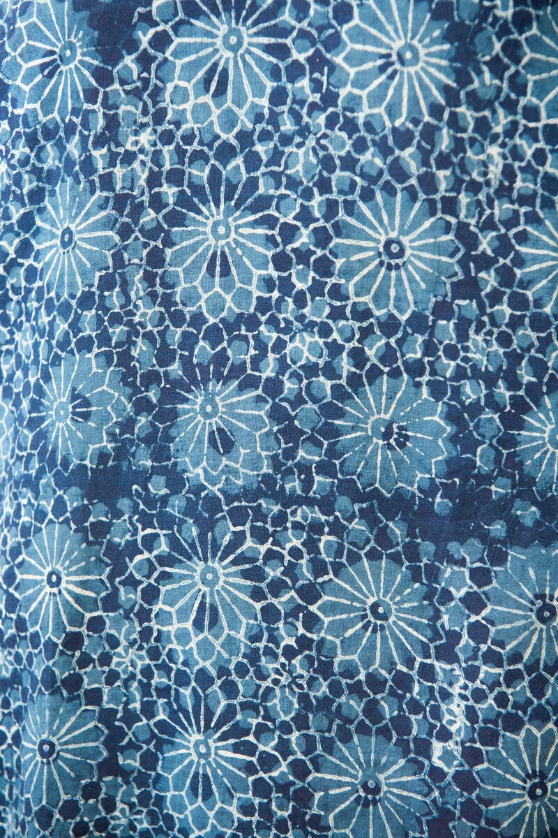 Sehra Nosheen Indigo Top