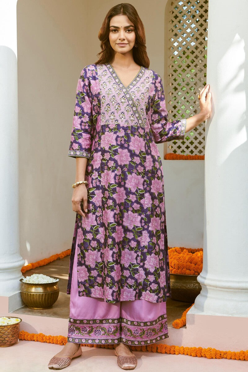 Mehrunissa Nikhat Chanderi Kurta