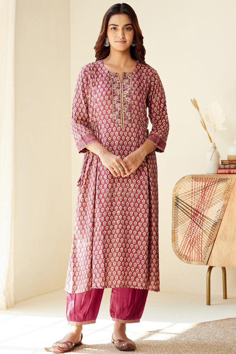 Mehrunissa Zenia Sanganeri Modal Kurta
