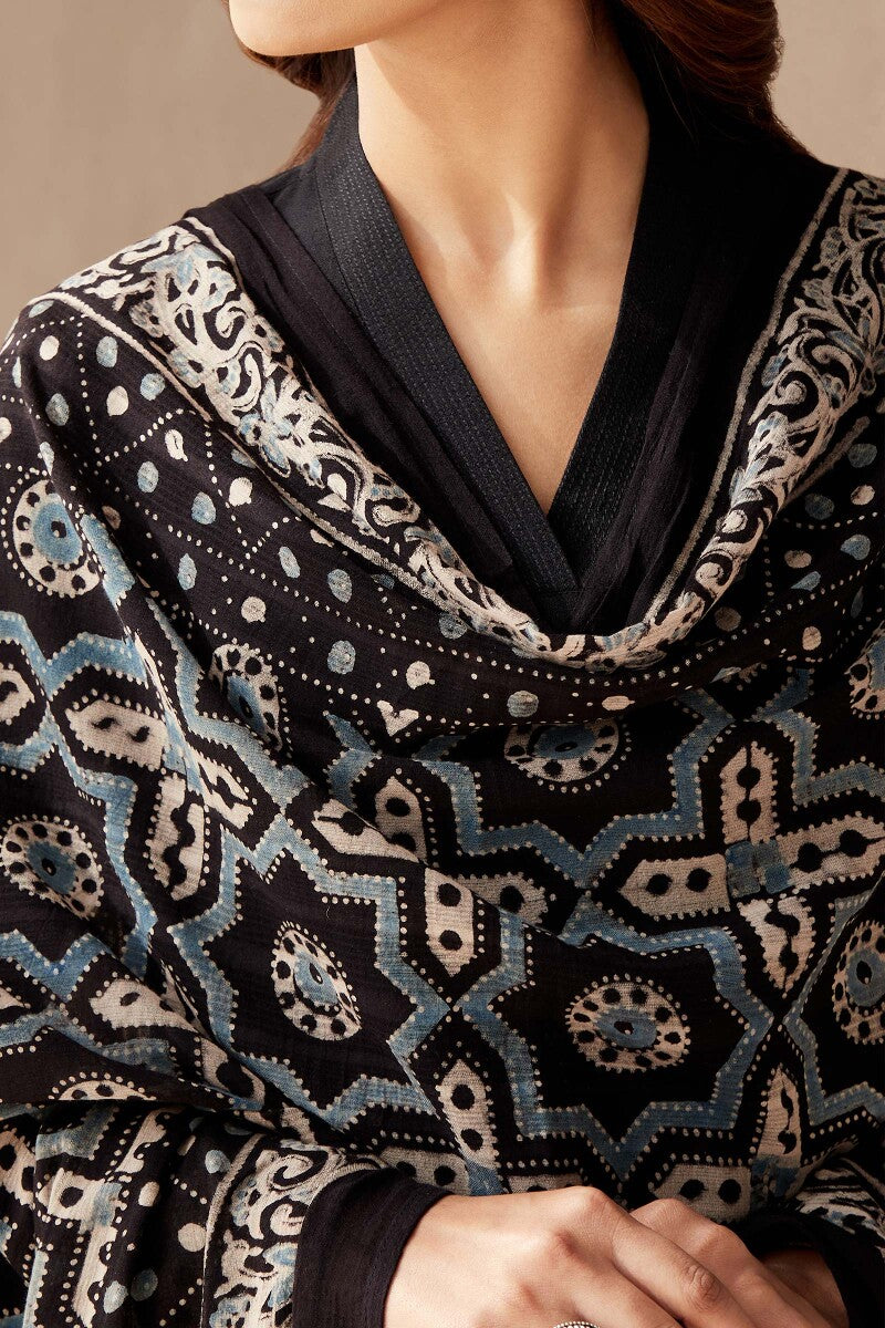 Shirin Zaharaa Ajrak Dupatta