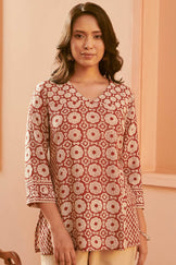 Sehra Layla Bagru Top
