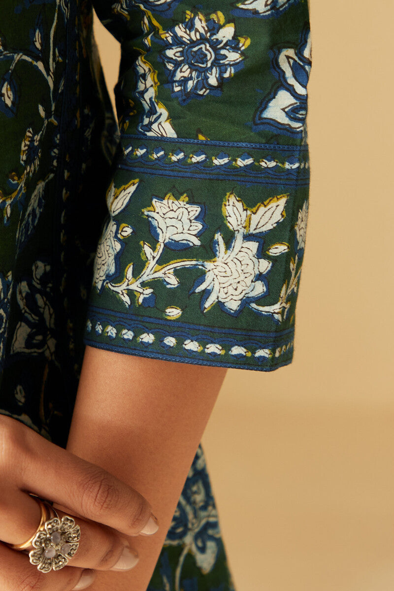 Sehra Alaya Bagru Kurta