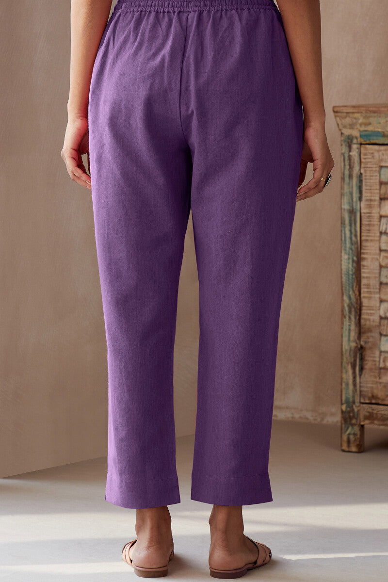 Roza Seher Violet Narrow Pants