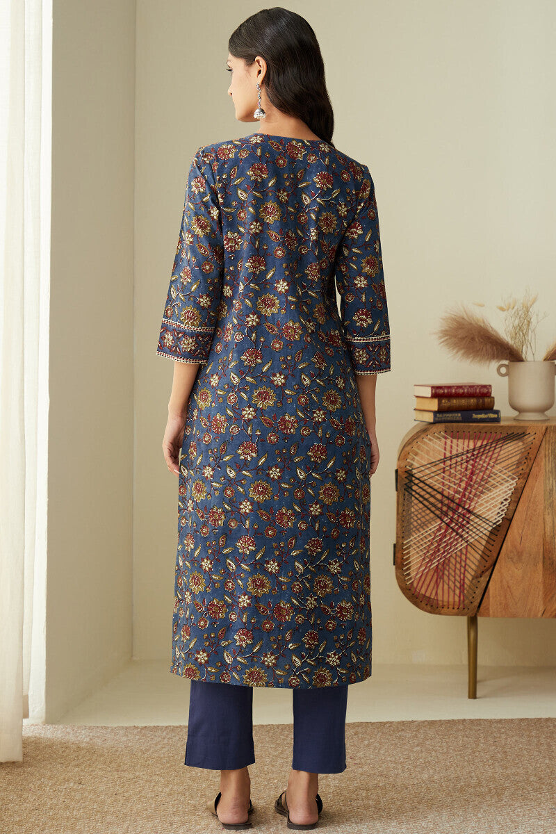 Sehra Kaira Bagru Kurta