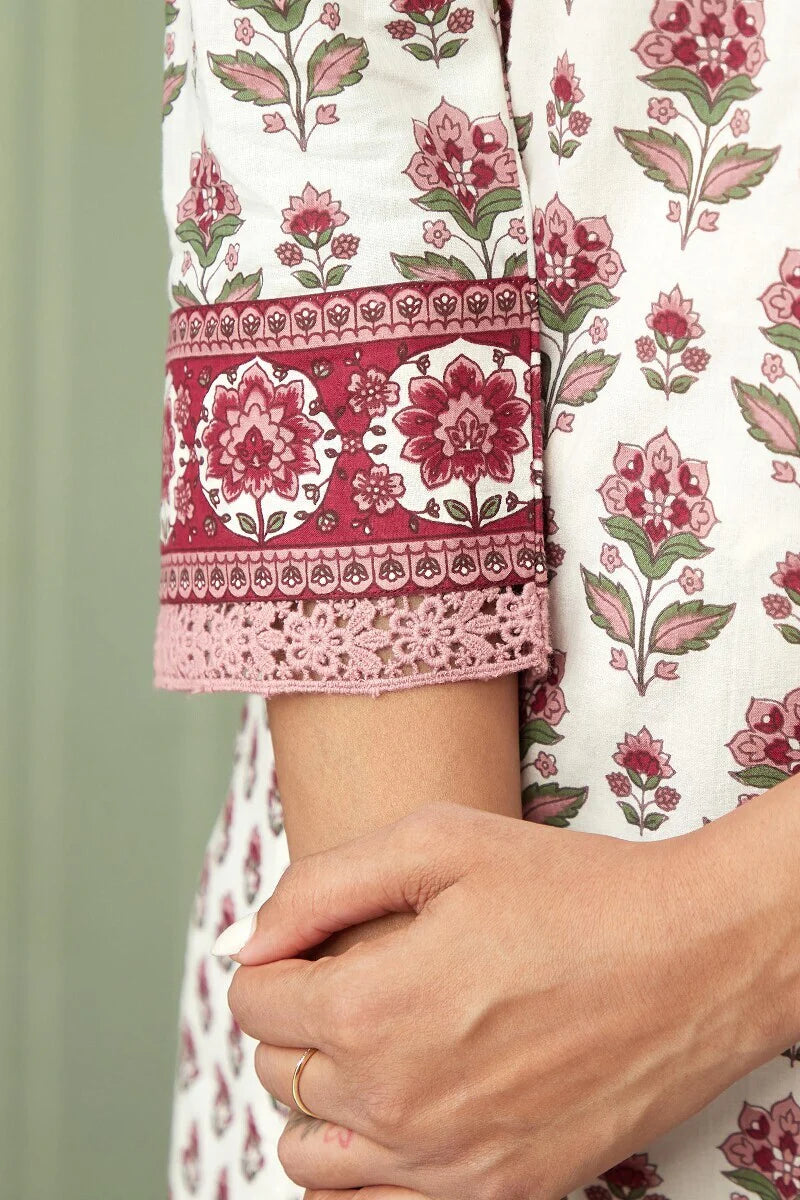 Rosheen Maheen Sanganeri Kurta