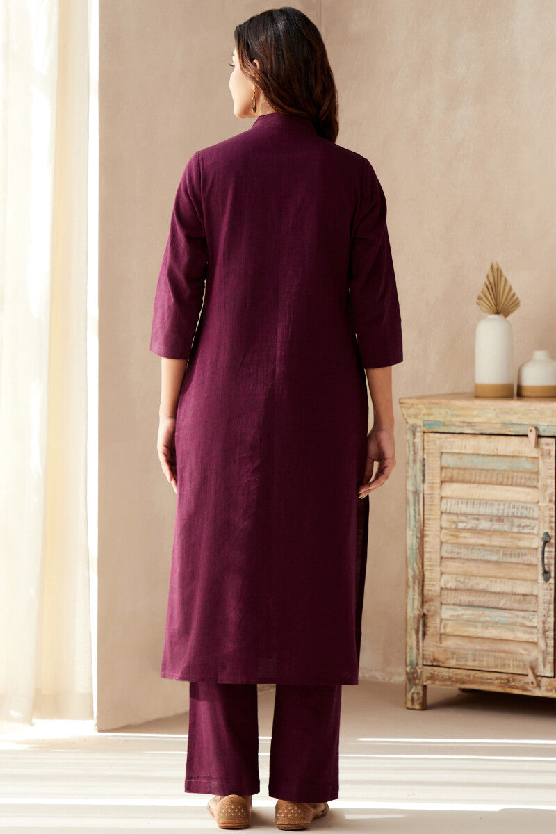 Roza Seher Purple Kurta
