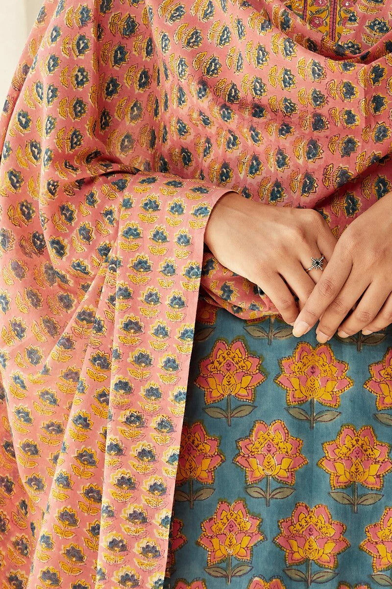 Gulzar Ruhi Sanganeri Dupatta