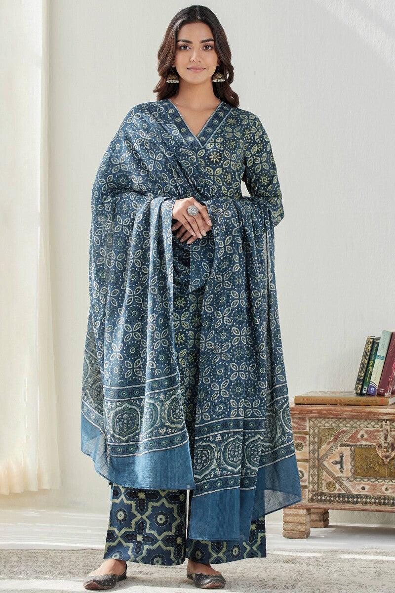Sehra Laila Ajrak Kurta