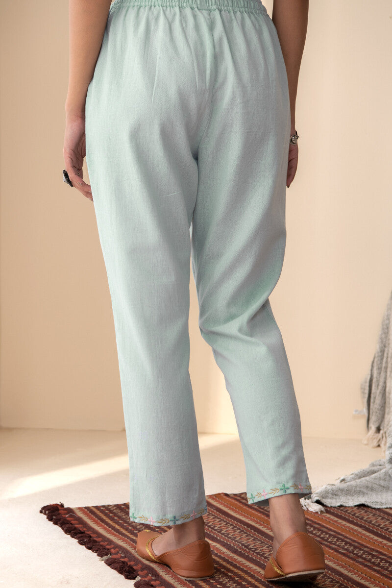 Gulbarg Layla Blue Narrow Pants