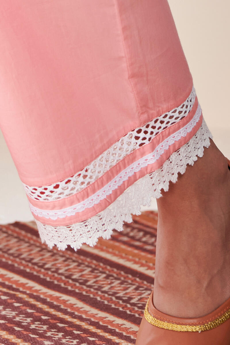 Falak Suhana Pink Cotton Farsi