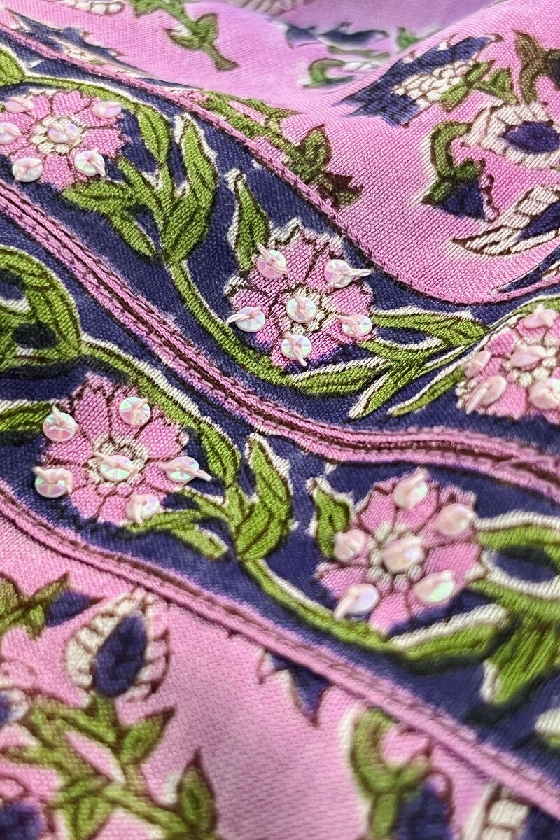 Mehrunissa Sahira Chanderi Kurta