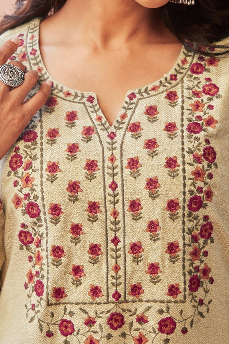 Naadirah Zeena Faux Wool Kurta