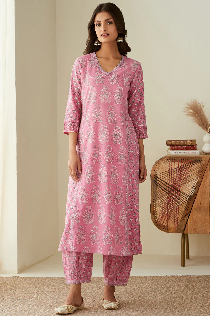 Gulshan Bagh Zarah Sanganeri Kurta