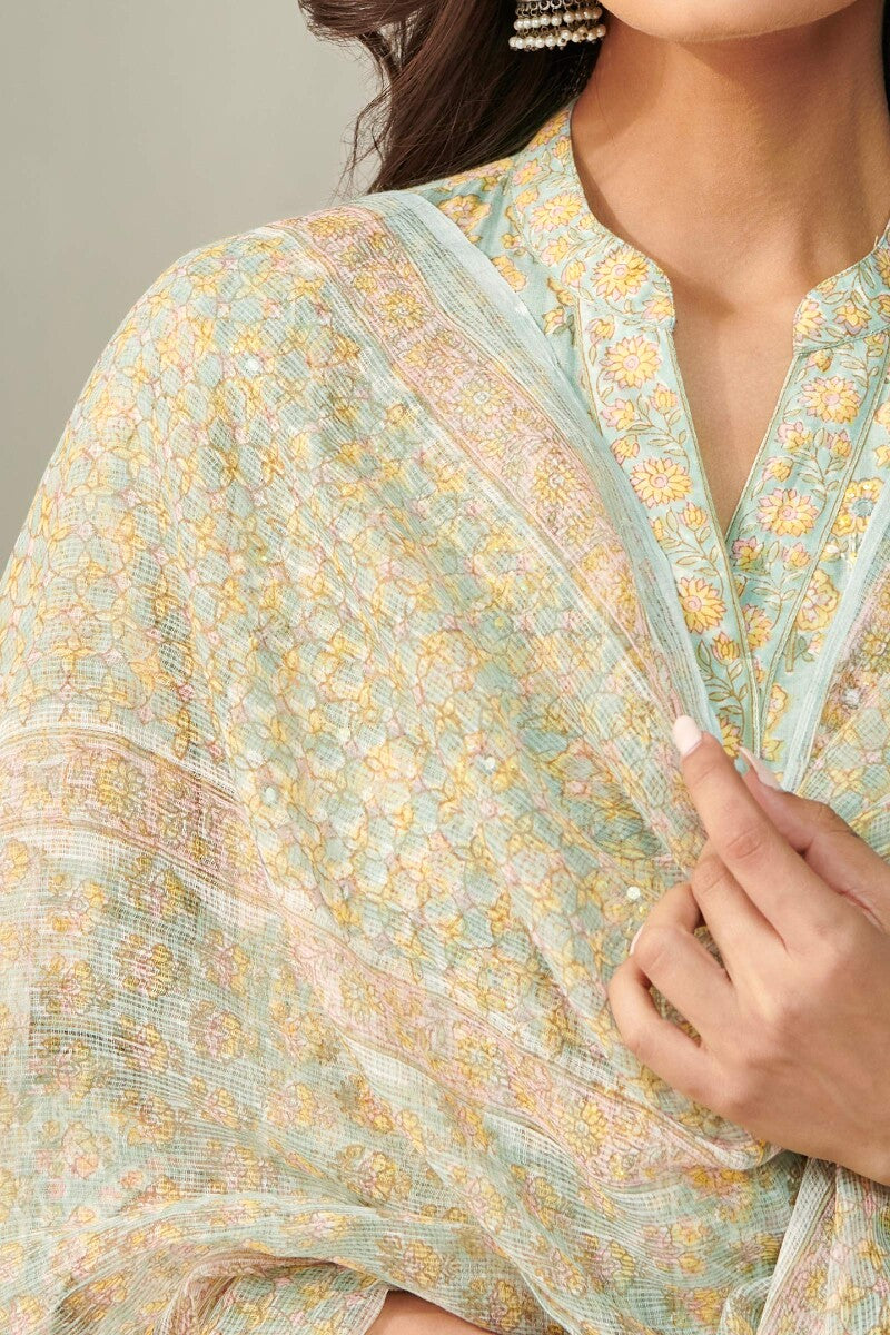 Gulshan Bagh Yasmine Sanganeri Kota Dupatta