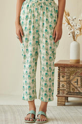 Gulbarg Rumeha Sanganeri Narrow Pants