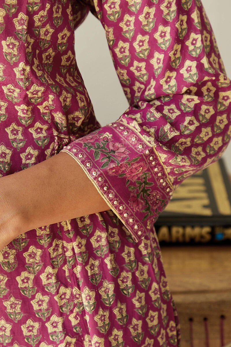 Mehrunissa Zenia Sanganeri Modal Kurta