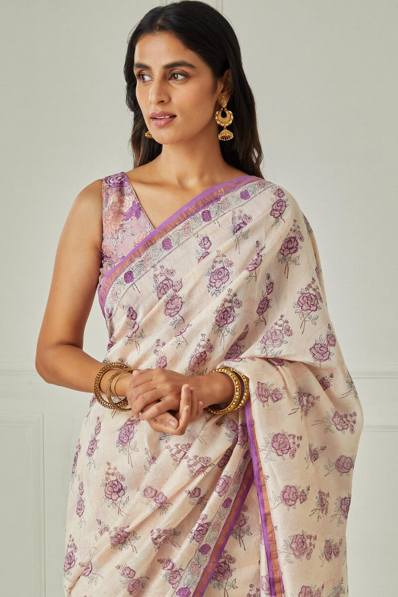Sanaa Haider Chanderi Saree