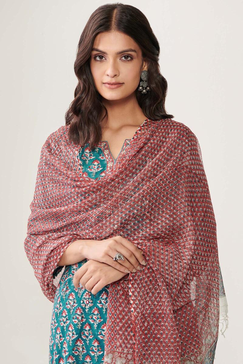 Gauhar Rahima Kota Sanganeri Dupatta