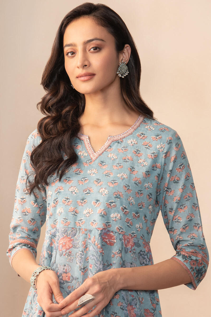 Nasrine Mariyah Sanganeri Kurta