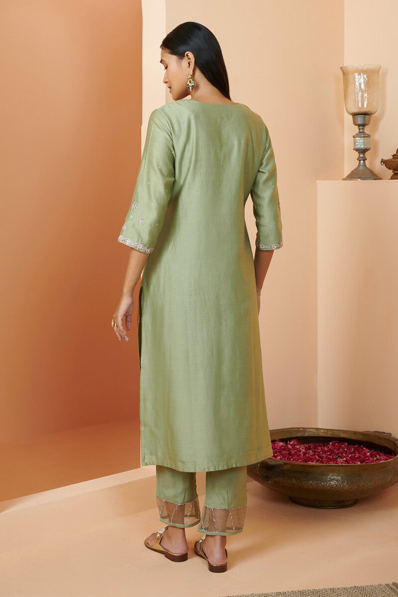 Shirin Mehreen Chanderi Kurta