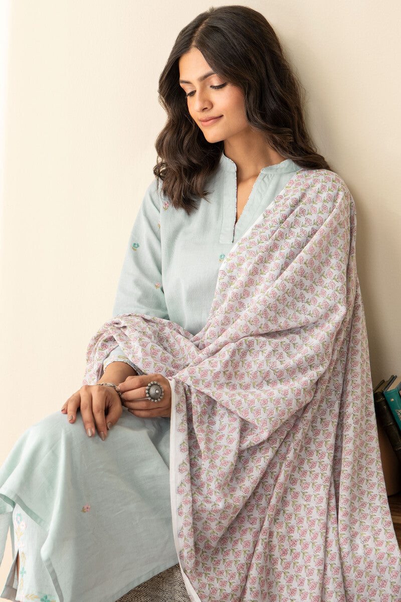 Gulbarg Layla Sanganeri Dupatta