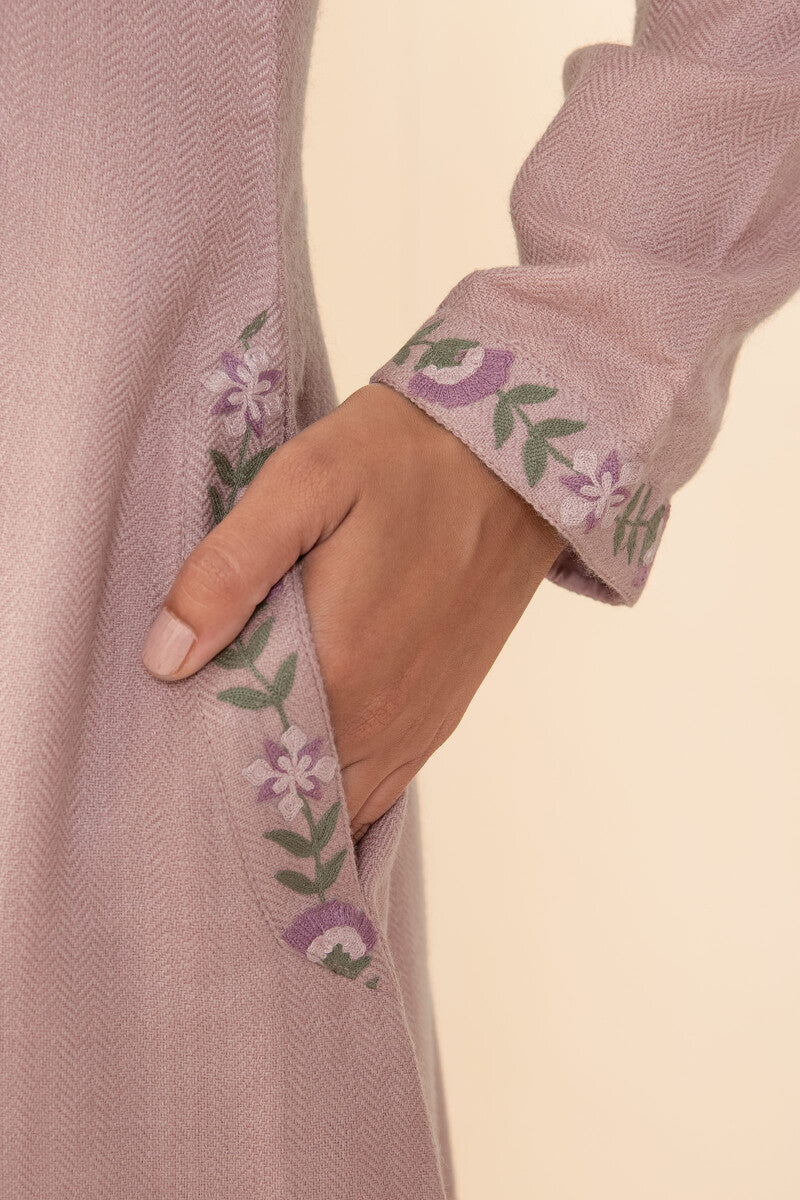 Naadirah Sameera Faux Wool Handloom Kurta