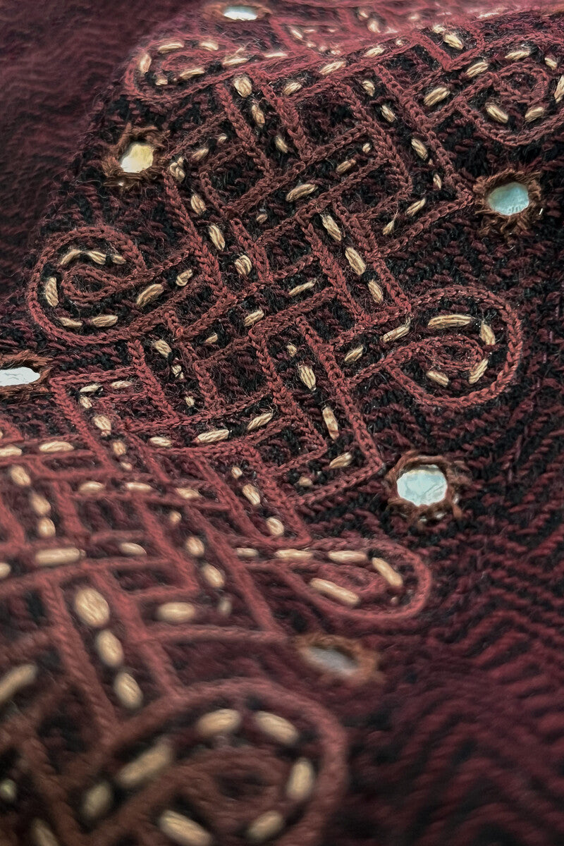 Naadirah Kashaf Faux Wool Handloom Kurta