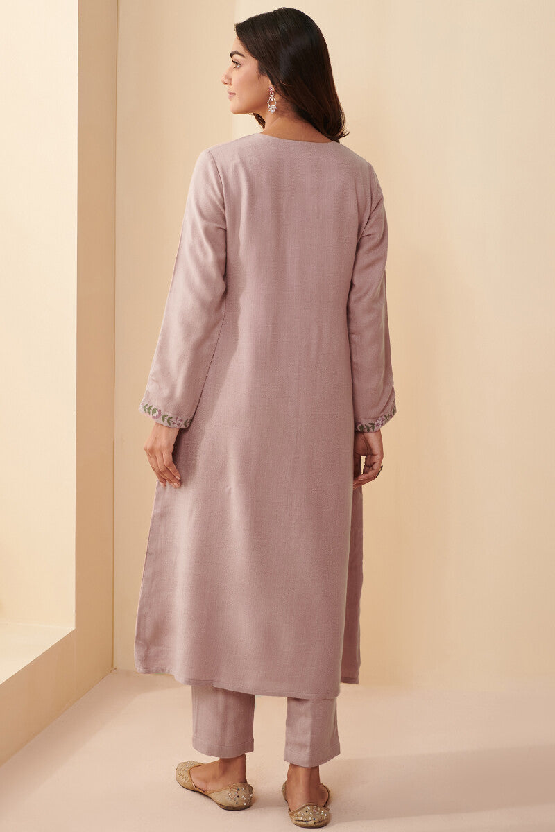 Naadirah Sameera Faux Wool Handloom Kurta