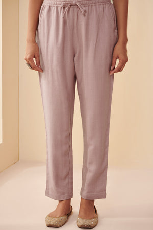 Naadirah Sameera Faux Wool Narrow Pants