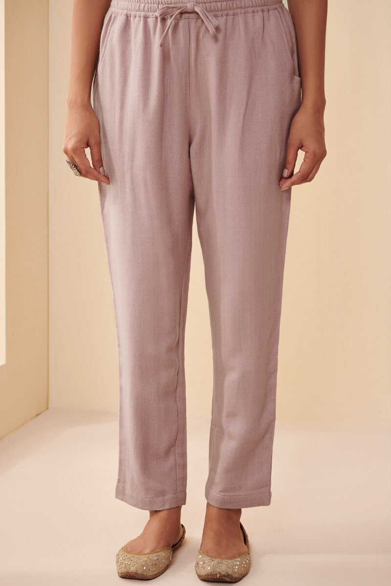 Naadirah Sameera Faux Wool Narrow Pants