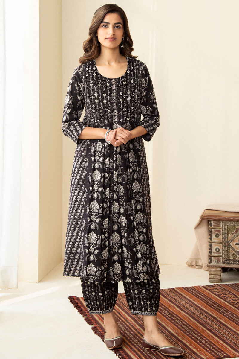 Sehra Farhat Bagru Kurta