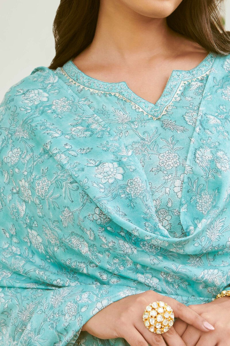 Mehrunissa Nur Sanganeri Dupatta