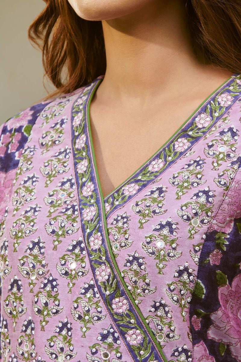 Mehrunissa Nikhat Chanderi Kurta