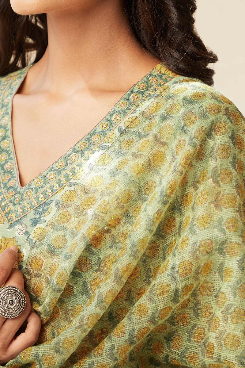Nasrine Maya Sanganeri Kota Dupatta