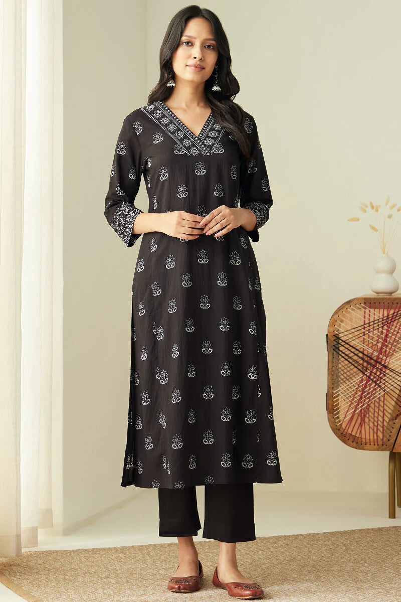 Mehnaz Mahira Sanganeri Kurta