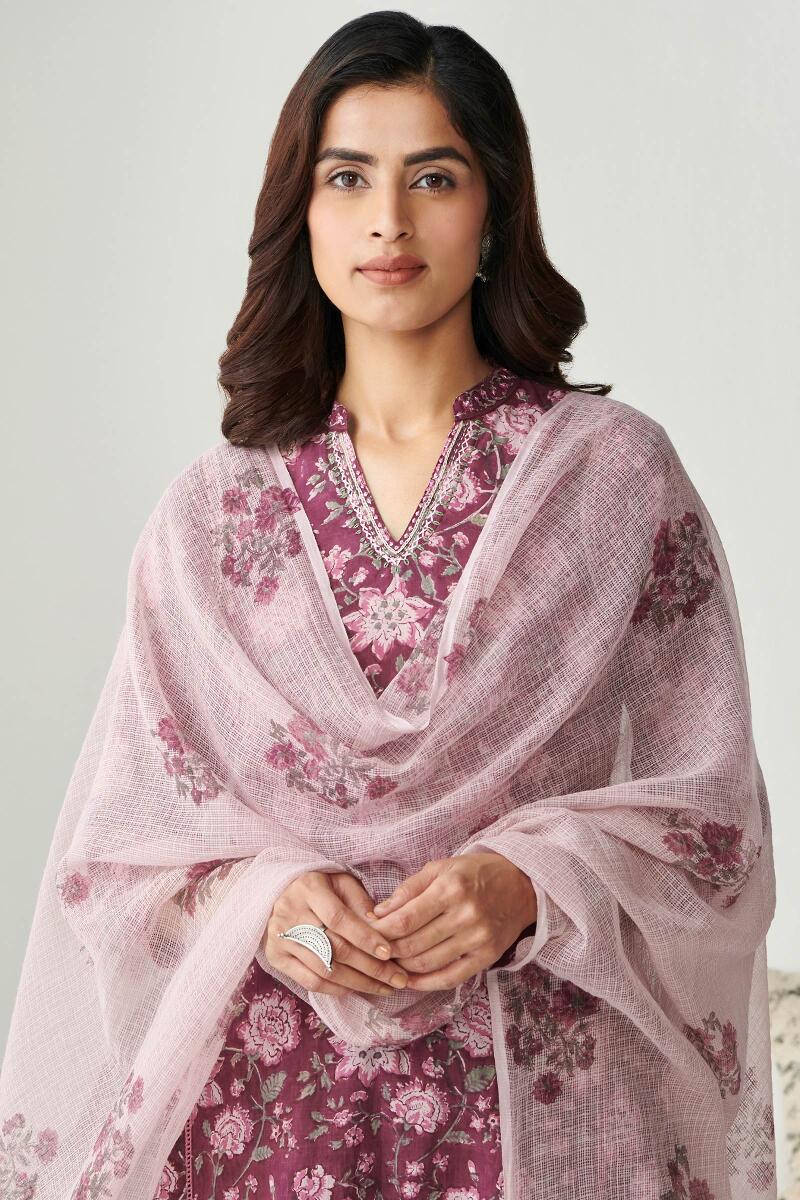 Nasrine Saba Sanganeri Kota Dupatta