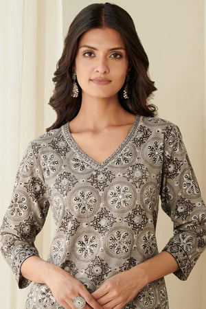 Sehra Maya Bagru Kurta