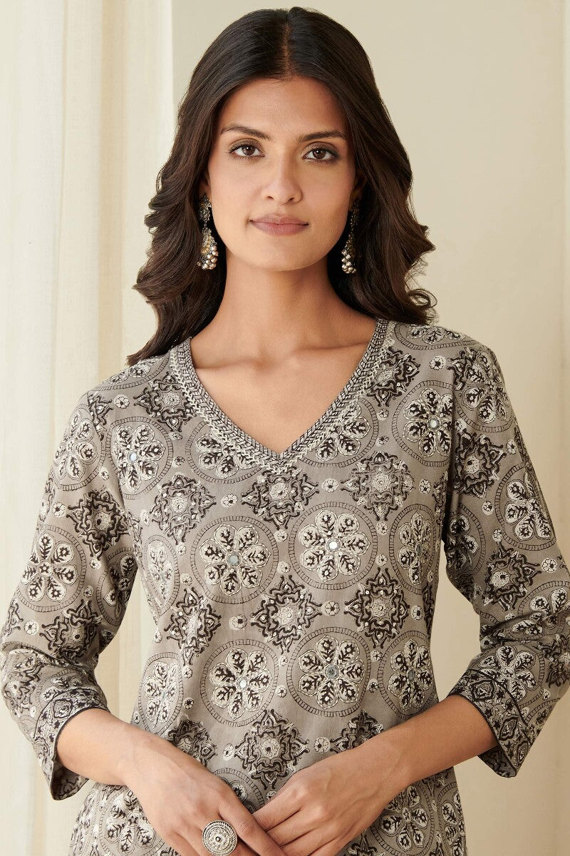 Sehra Maya Bagru Kurta