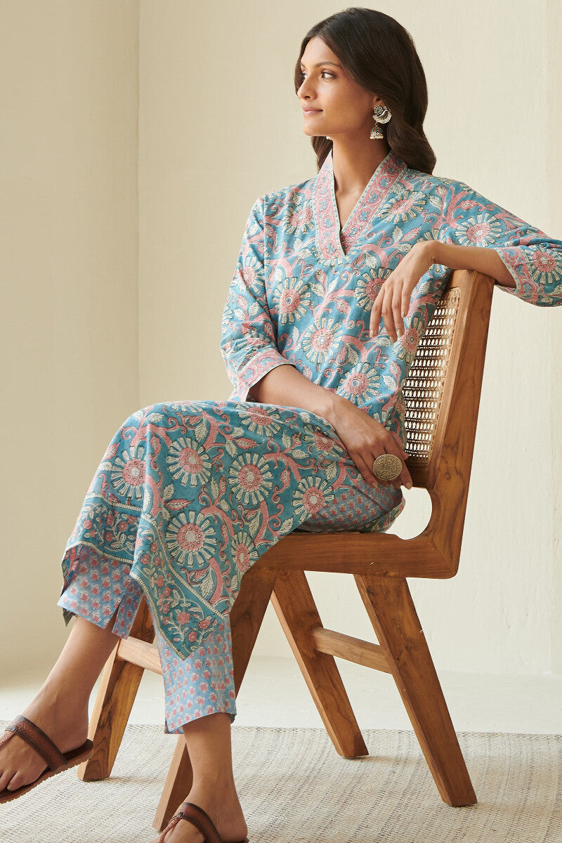 Gauhar Siya Sanganeri Kurta
