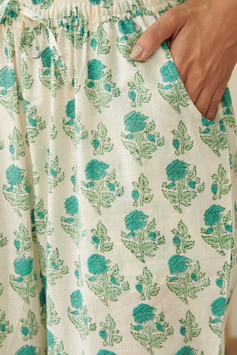 Gulbarg Rumeha Sanganeri Narrow Pants