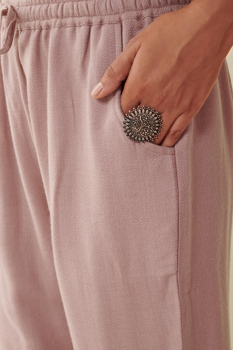 Naadirah Sameera Faux Wool Narrow Pants